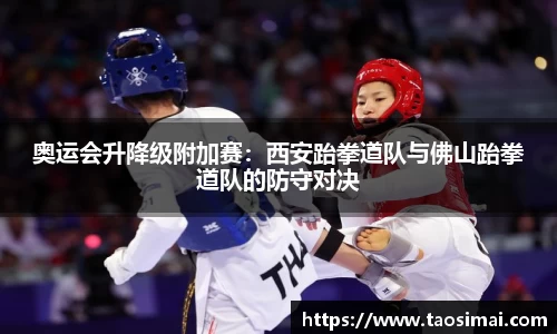 奥运会升降级附加赛：西安跆拳道队与佛山跆拳道队的防守对决